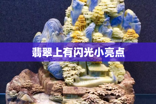 翡翠上有閃光小亮點 翡翠上有閃光小亮點