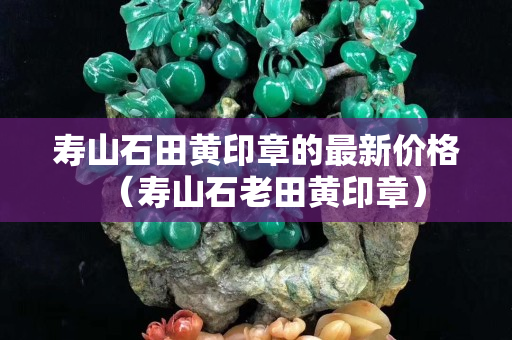 壽山石田黃印章的最新價格（壽山石老田黃印章）