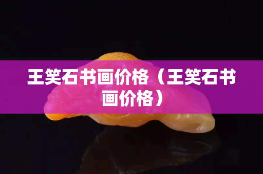 王笑石書畫價格（王笑石書畫價格）