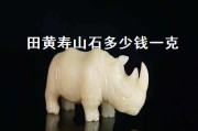 田黃壽山石多少錢一克（壽山田黃原石多錢一克）