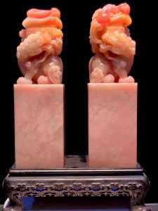 巴林雞血石印章圖片及價(jià)格（巴林雞血石印章拍賣圖片）