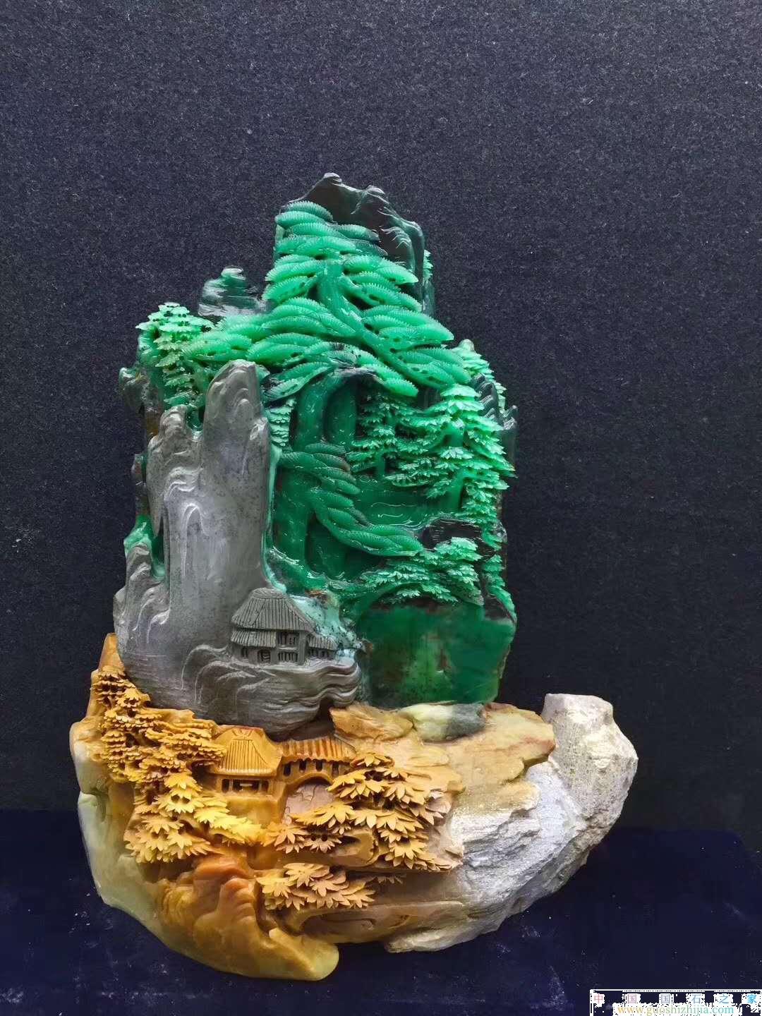 雅安綠石是壽山石嗎圖片大全集（雅安綠石屬于什么石）